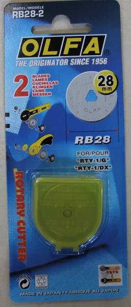 Bilde av Knivblader - 28 mm Olfa - 2st