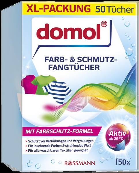 Bilde av Colour catcher av Domol, XL-pakke m 50 st