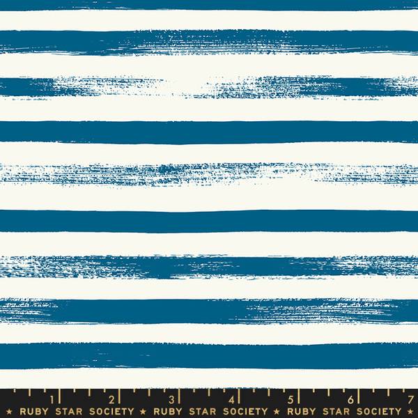 Bilde av Pop & Zip - 1 cm striper - blå-offwhite