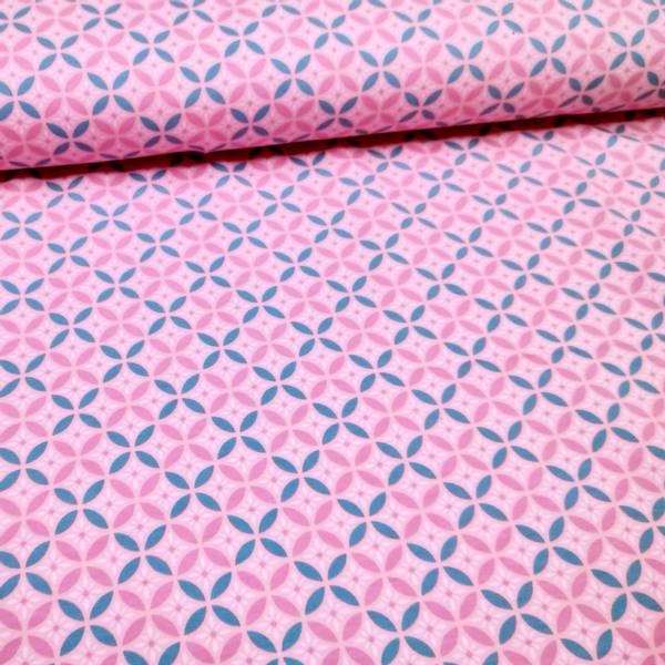 Bilde av French Terry - 2,5 cm rundinger på rosa