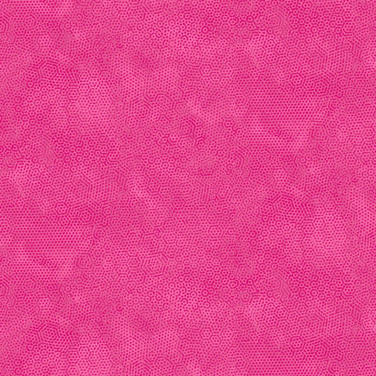 Dimples - sterk rosa småprikkete