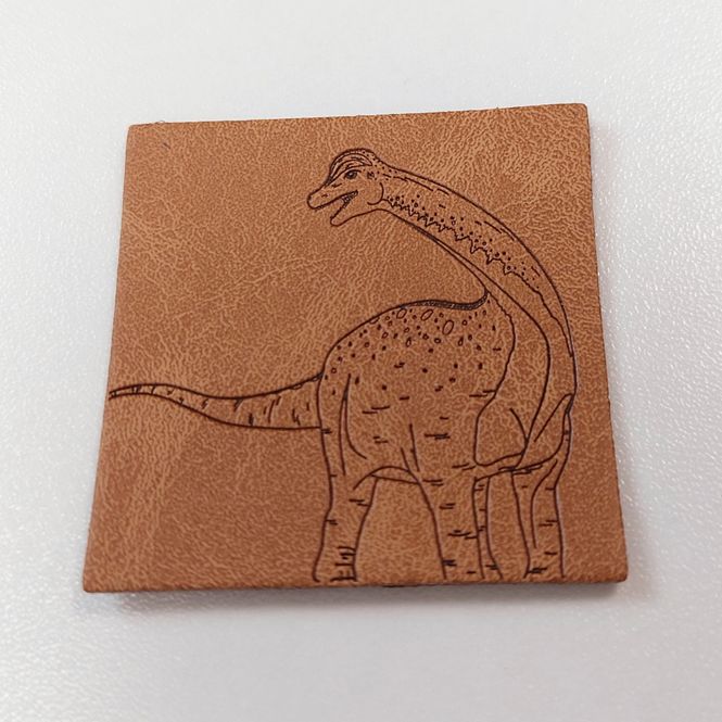 Hovedbilde Symerke imitert skinn - dinosaur, langhals
