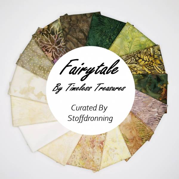 Bilde av Fairytale - stoffpakke, 30x110cm, 15st.