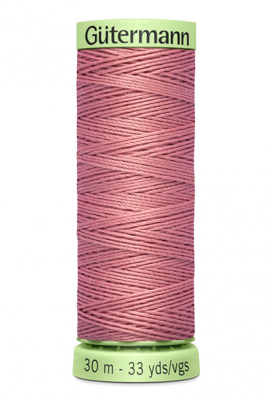 Knapphullstråd - 30m - fv. 473 - gammelrosa