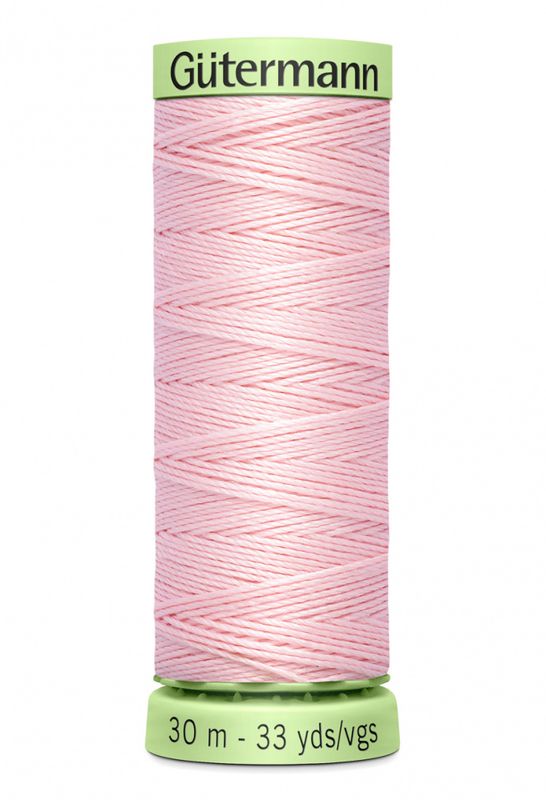 Knapphullstråd - 30m - fv. 659 - lys rosa