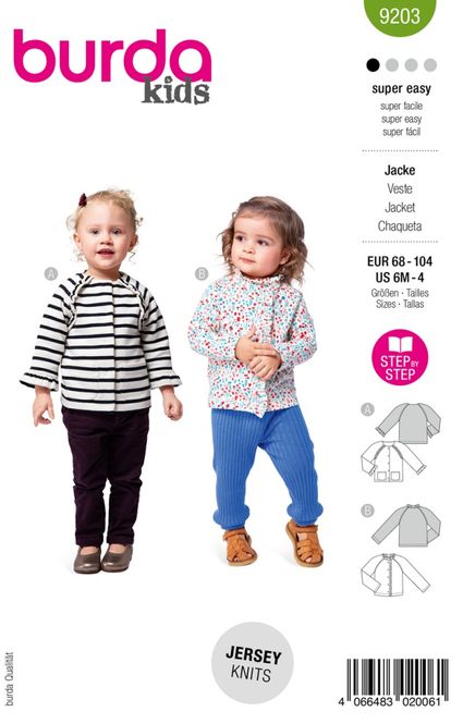 Hovedbilde 9203 - Burda - jakke
