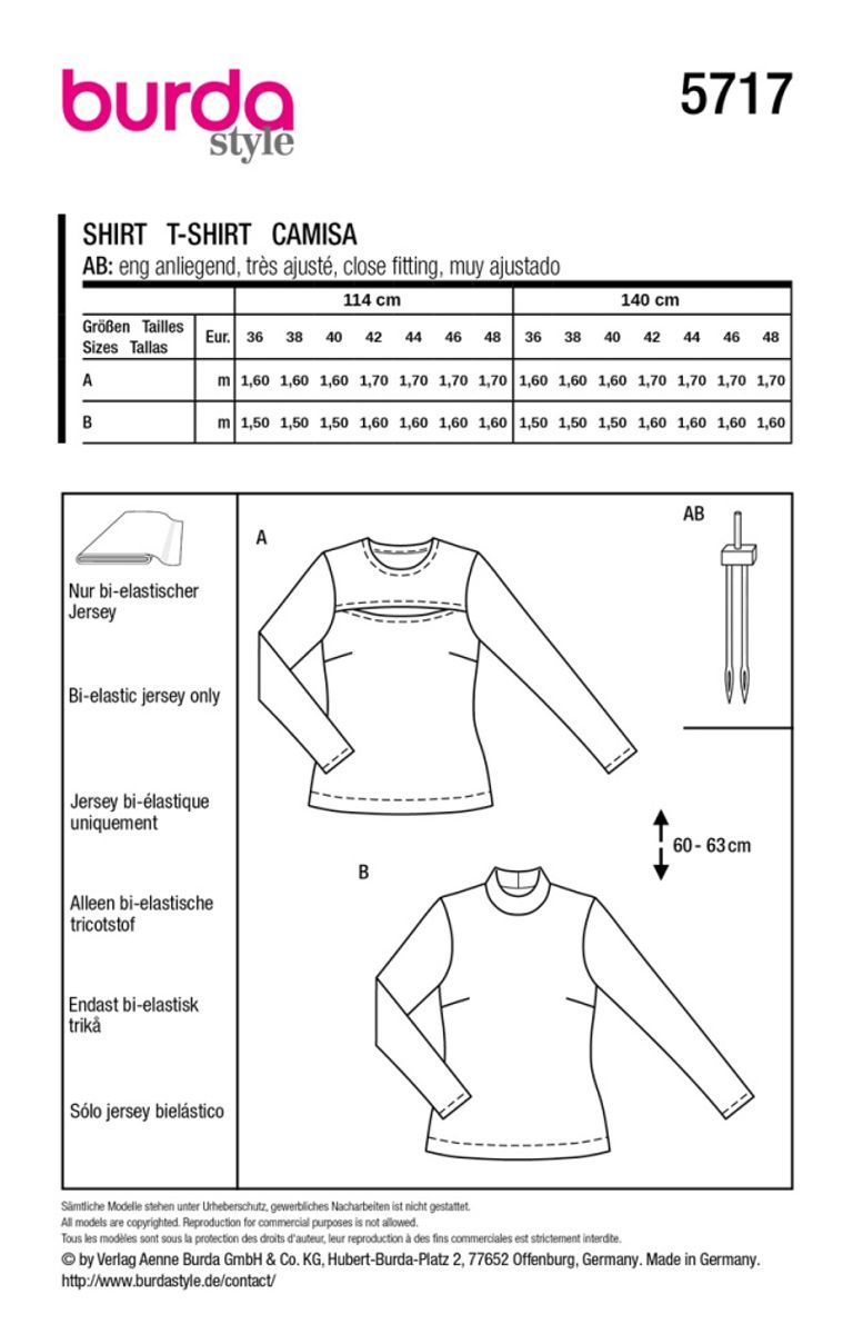 5717 - Burda - genser
