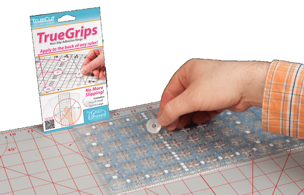 Bilde av True Grips - Non-slip gummiringer til linjaler - 2* 15 st.
