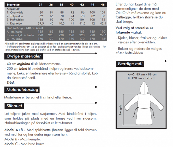 Bilde av Onion 1021 - cardigan med hette & krave