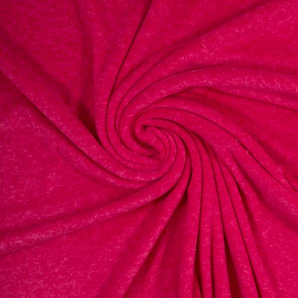 Bilde av Ekstra myk fleece - melert, sterk rosa