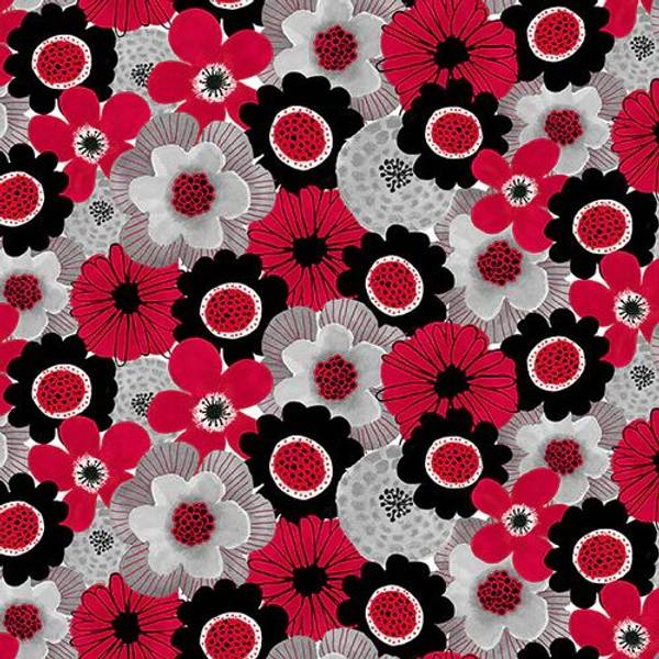 Bilde av Red Alert - 3-5 cm blomster allover