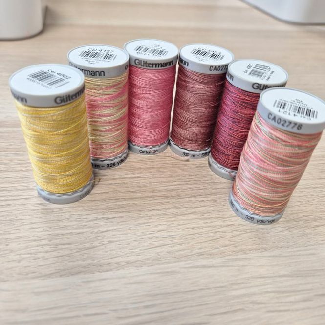 Hovedbilde Trådpakke Cotton30 - Solkyss - 6 x 300 m
