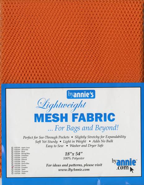 Bilde av Lightweight Mesh stoff - 46*137 cm - oransje