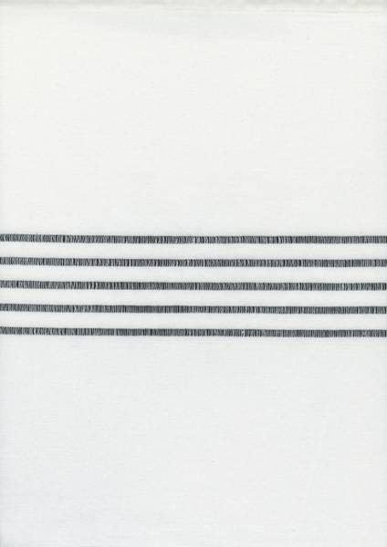 Bilde av Lakeside Towelling - håndkle, offwhite m sort stripe