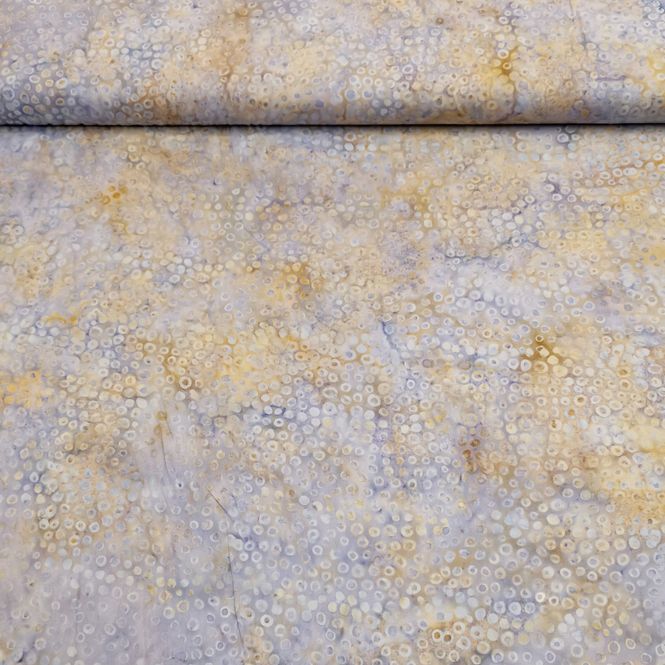 Hovedbilde Batikk - ca 8 mm prikker - lysb lålilla m sand