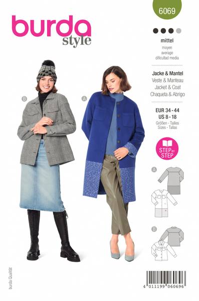 Bilde av 6069 - Burda - jakke