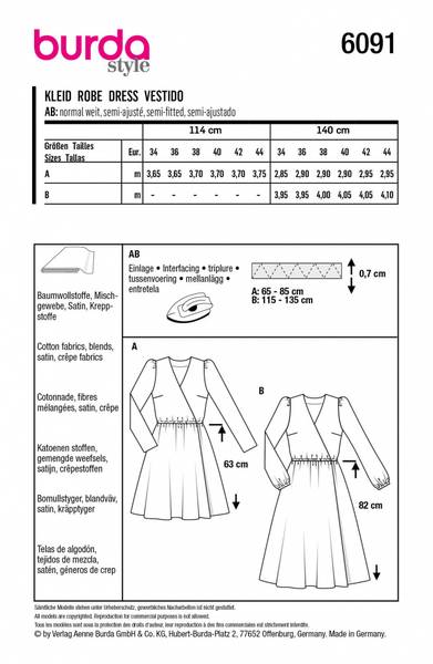 Bilde av 6091 - Burda - kjole