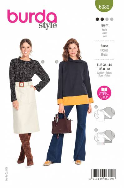 Bilde av 6089 - Burda - genser