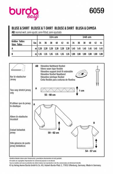 Bilde av 6059 - Burda - genser