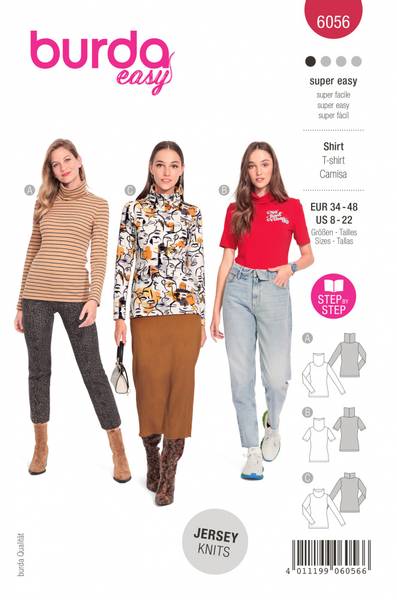 Bilde av 6056 - Burda - genser