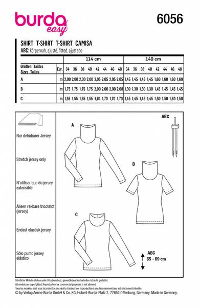 Bilde av 6056 - Burda - genser