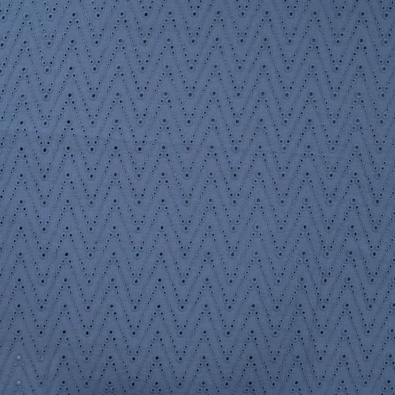 Engelsk blonde, chevron - jeansblå