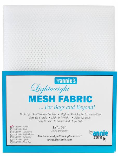 Bilde av Lightweight Mesh stoff - 46*137 cm - hvit