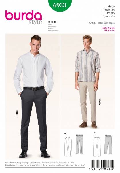 Bilde av 6933 - Burda - Bukse, penbukse