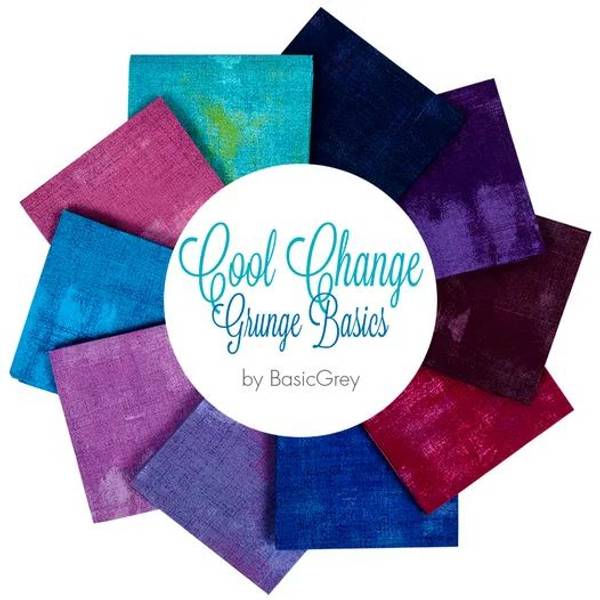 Bilde av Grunge Cool Change - Fat Quarter pakke - 10 st