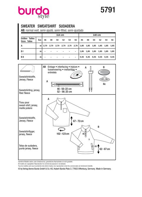 Hovedbilde 5791 - Burda - genser