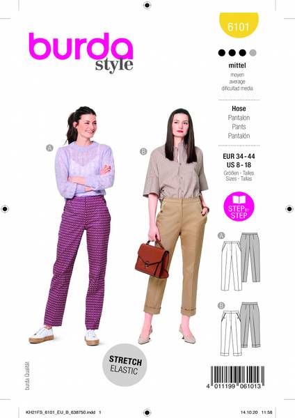 Bilde av 6101 - Burda - Bukse