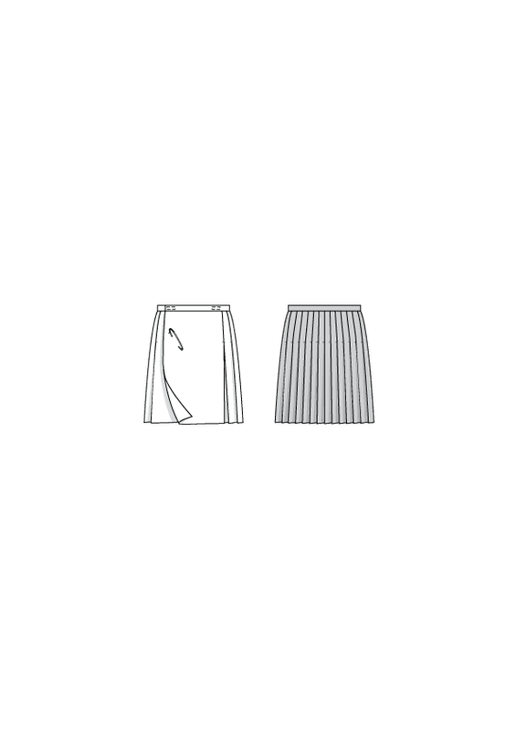 2515 - Burda - kostyme, kilt