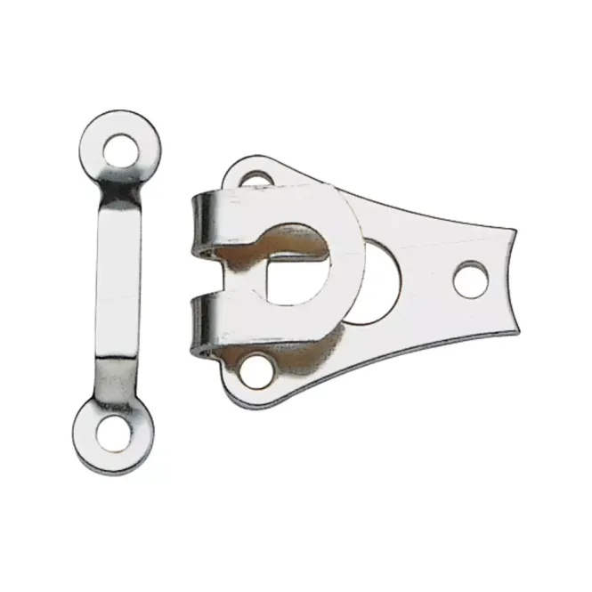 Hovedbilde Buksehekter - sølv, 2 stykk, 9 mm