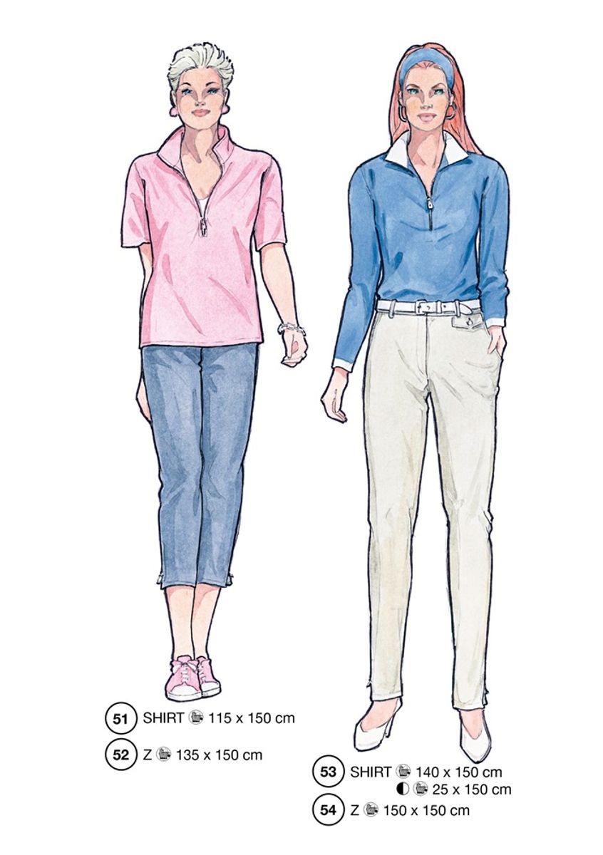 Lutterloh - nr. 36 - Classic 6 - pluss size mønster