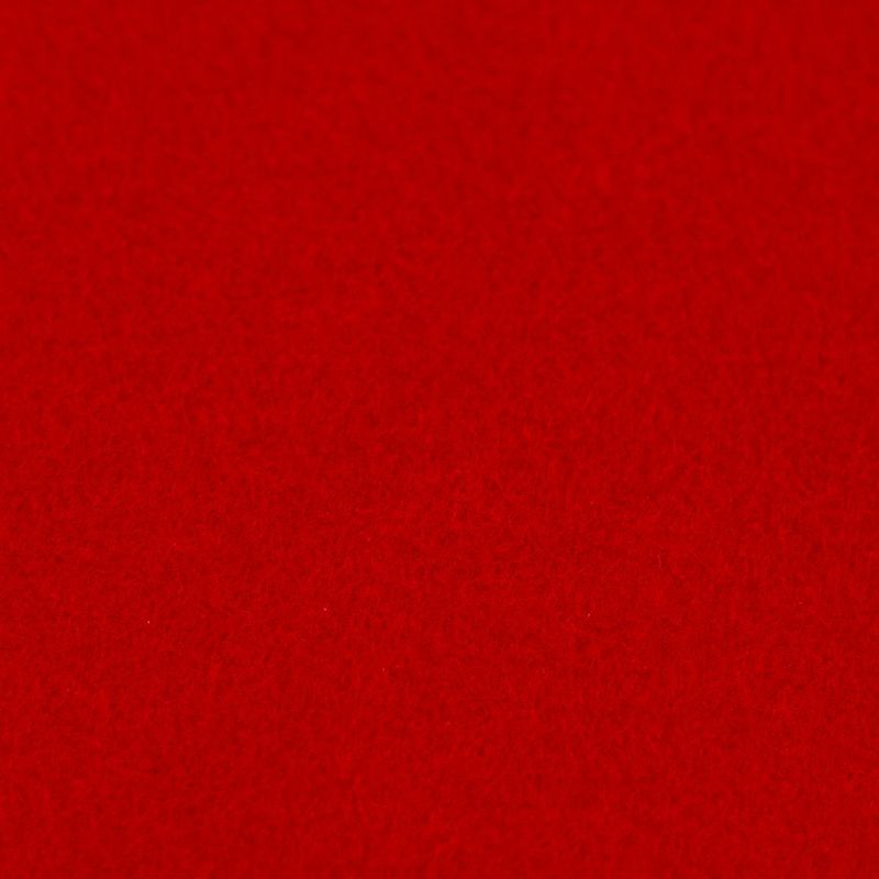 Stickfilz – broderifilt - julerød