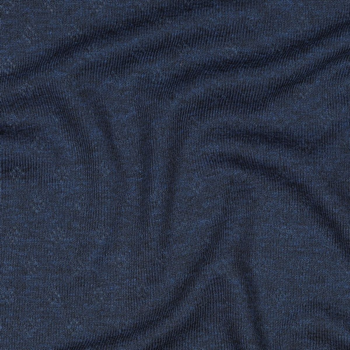 Pointelle Jersey - marine melange, fv. 020