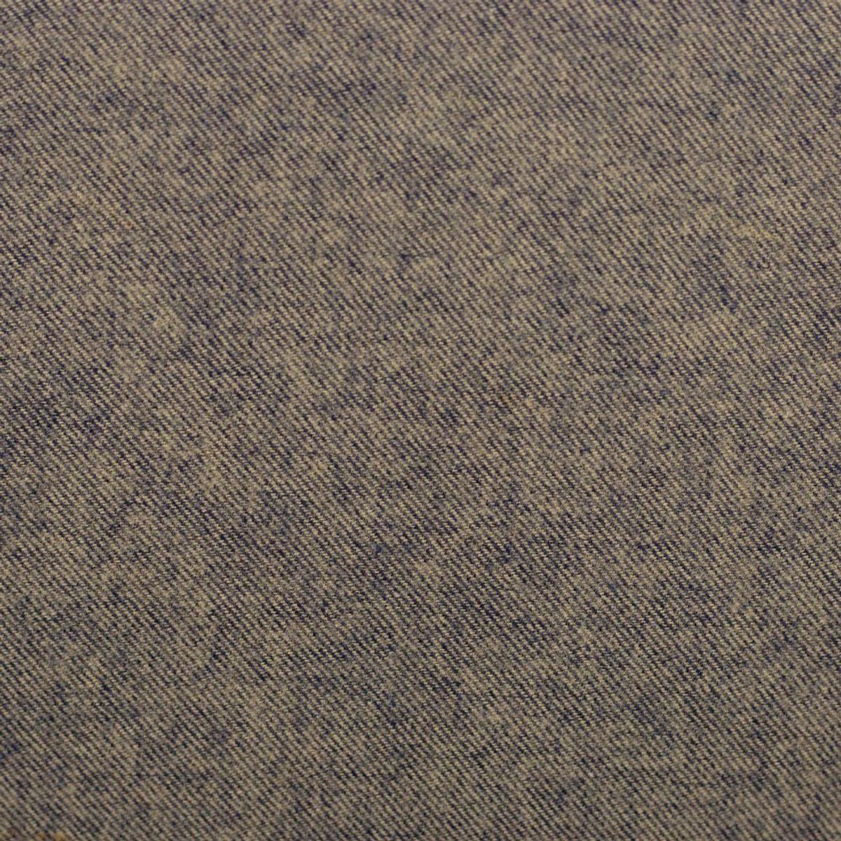 Flanell. melert - lysbrun