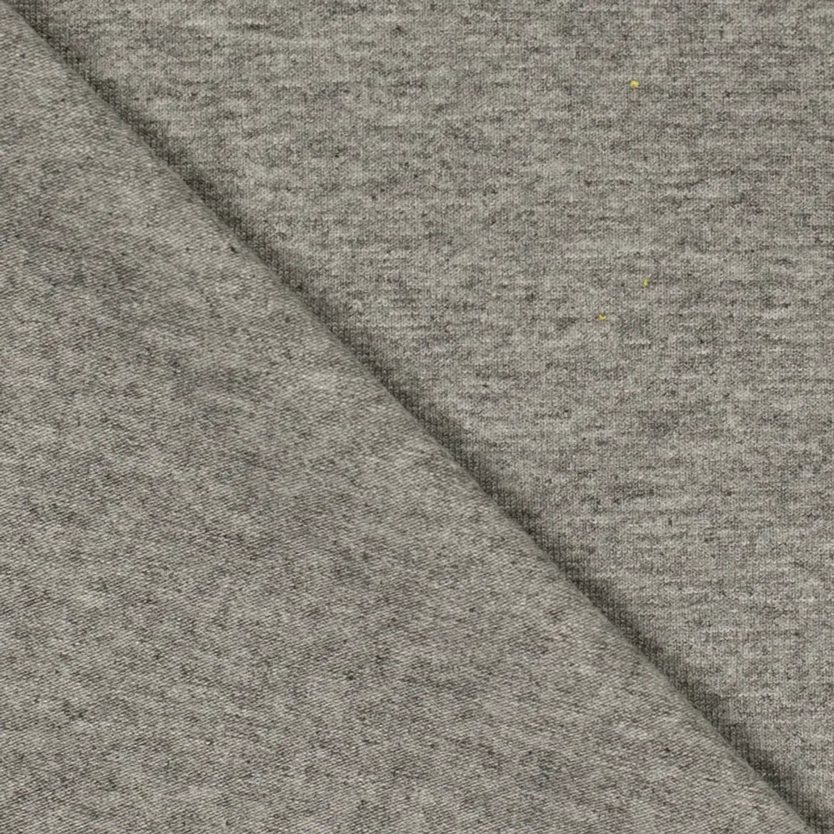 Heavy viskosejersey, grå melert