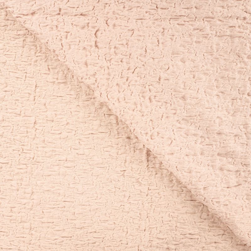 Bomullsjersey, Cloque - sand