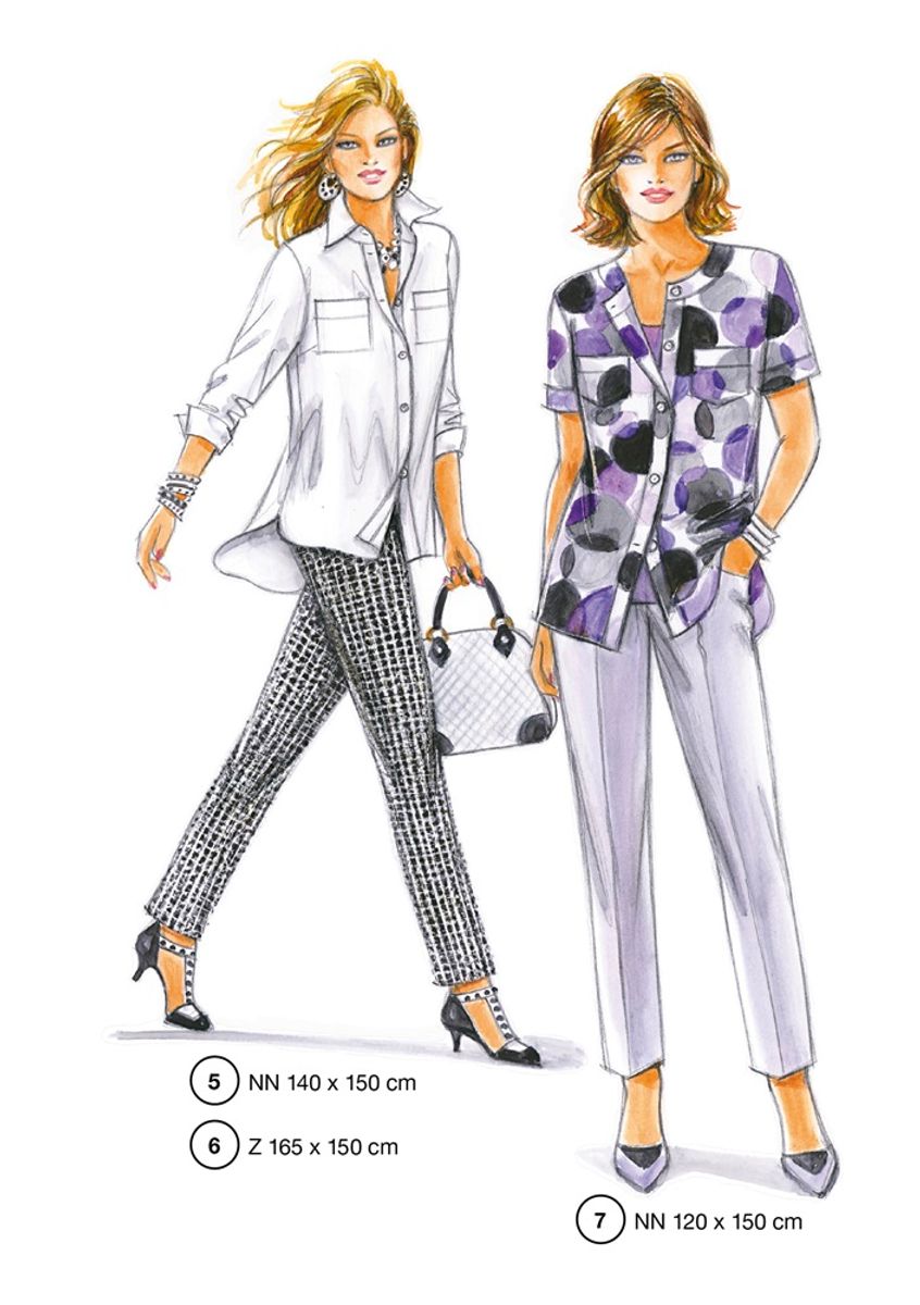 Lutterloh - nr. 36 - Classic 6 - pluss size mønster