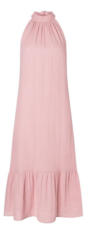 5737 - Burda - kjole m/ rynkekappe & bluse