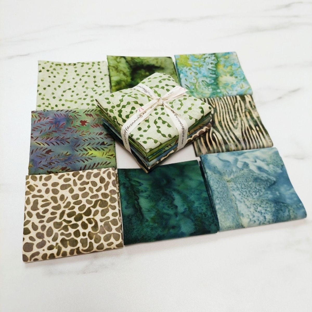 Happy Minis - batikk, regnskogen