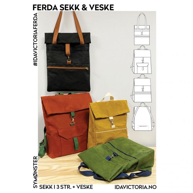 Hovedbilde Ida Victoria - Ferda sekk & veske