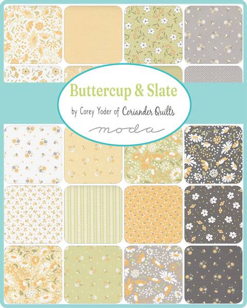 Bilde av Mini Charm - Buttercup & Slate