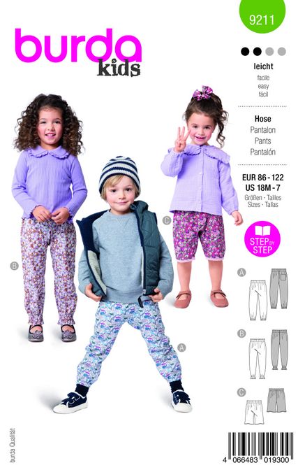 Hovedbilde 9211 - Burda - bukser