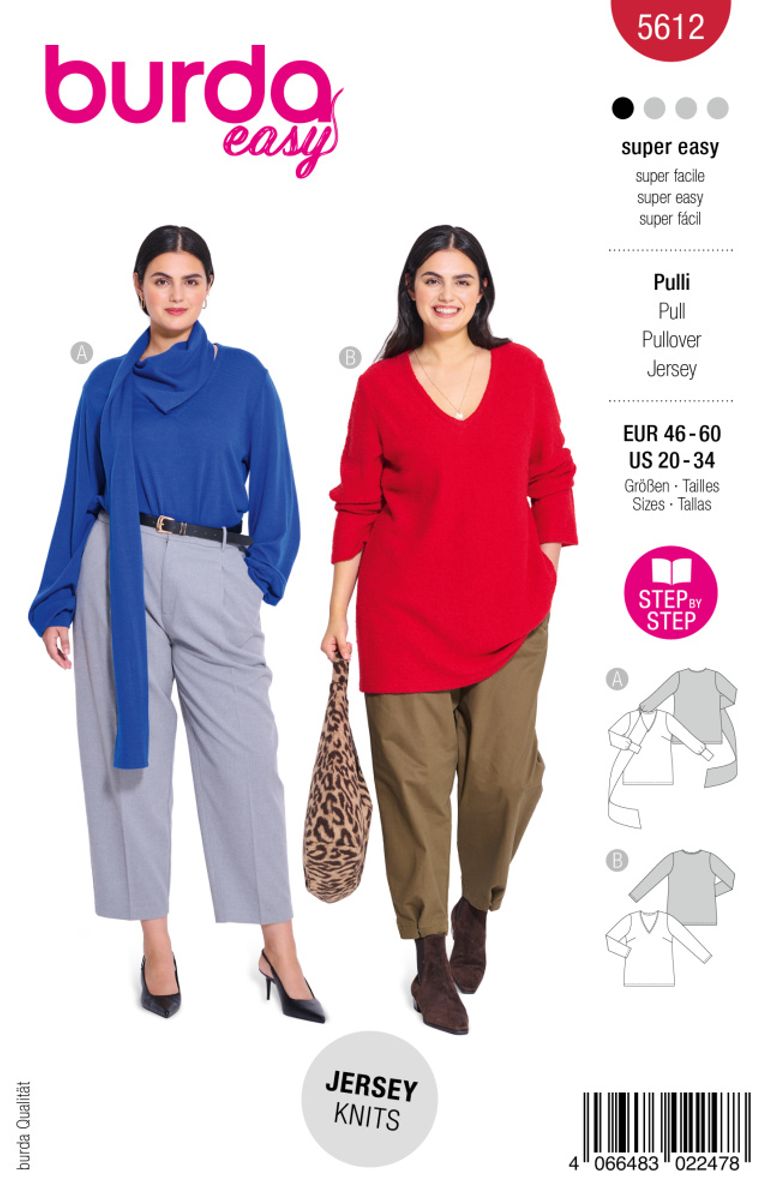 5612 - Burda - genser 
