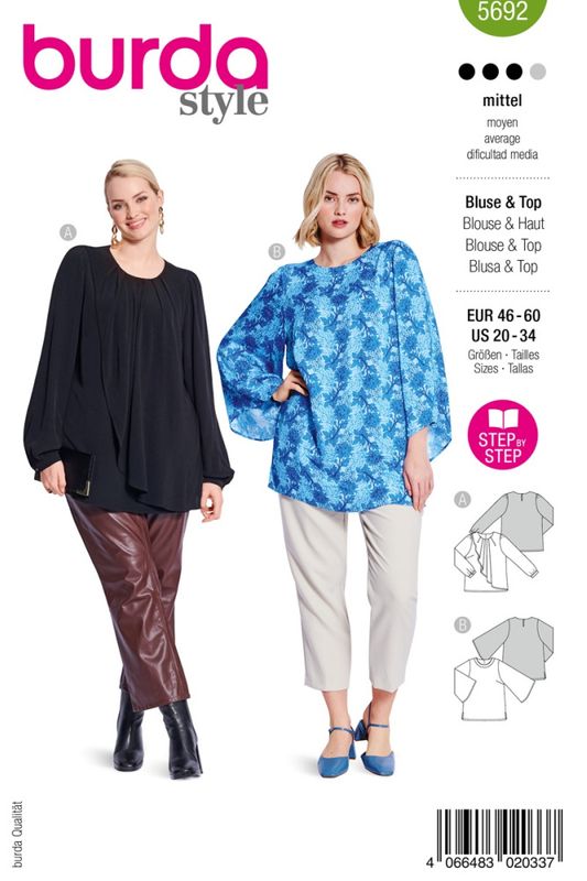 5692 - Burda - bluse