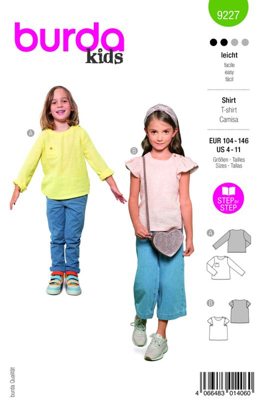 9227 - Burda - genser & topp