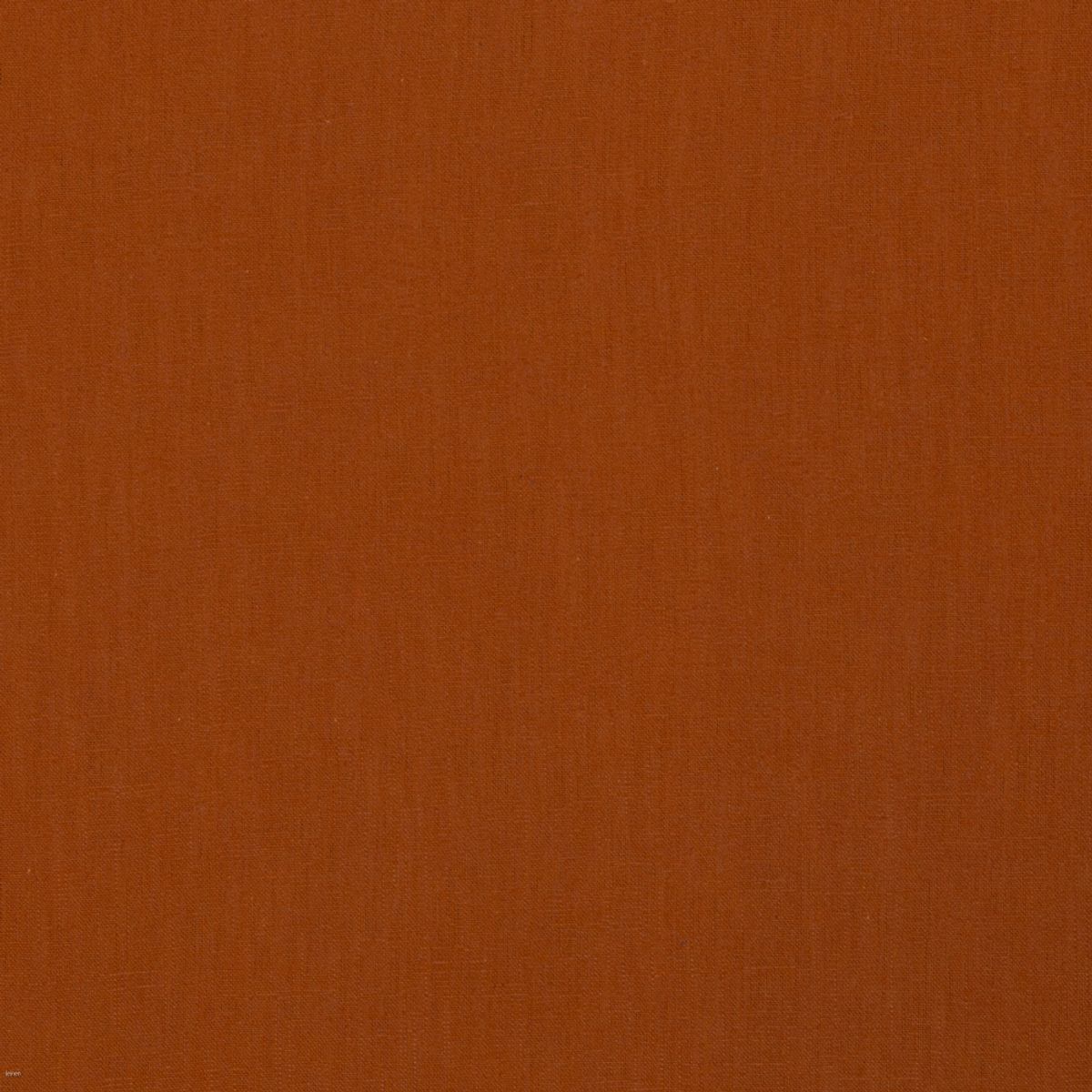 Lin-Bomull - terracotta