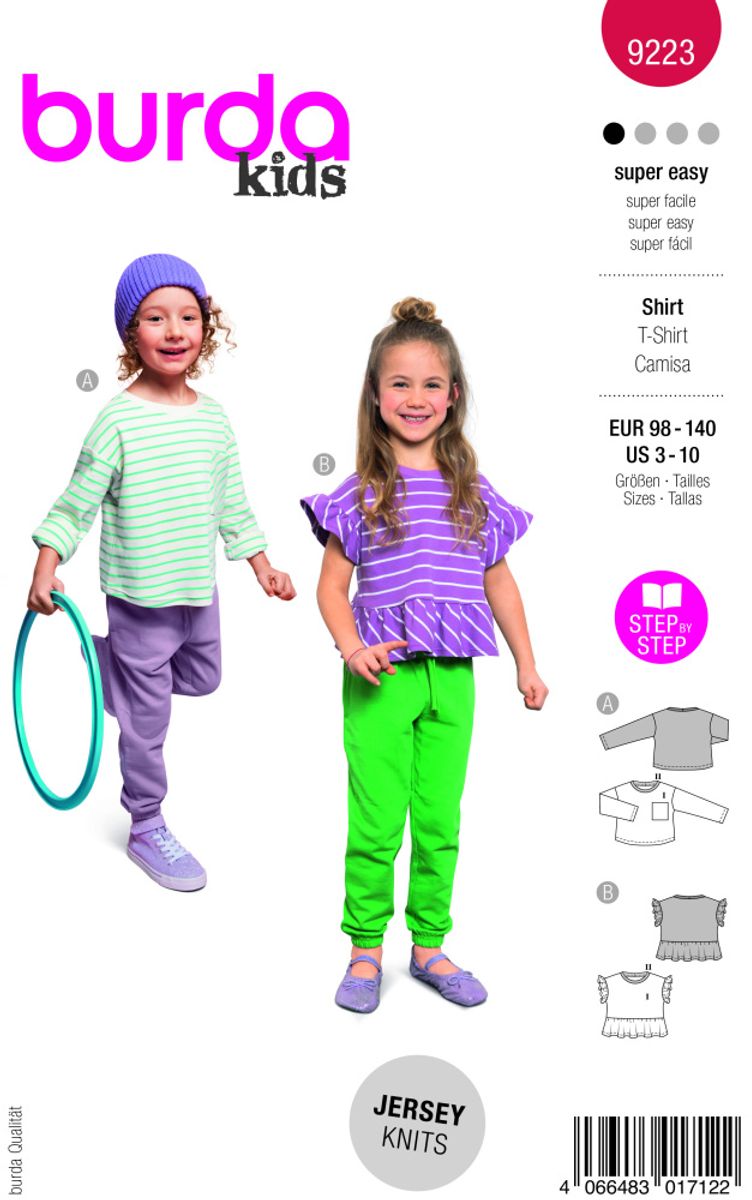 9223 - Burda - Genser & topp